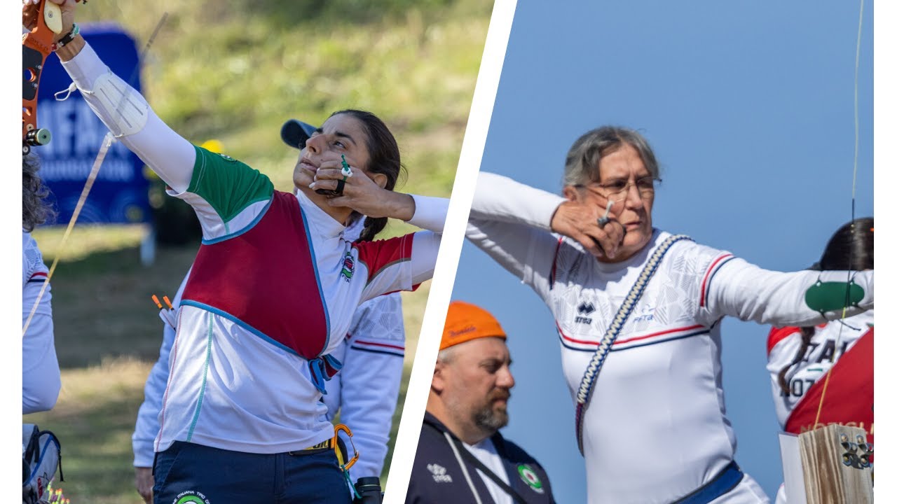 Cinzia Noziglia v Christine Gauthe  – barebow women gold | Yankton 2022 Field Championships