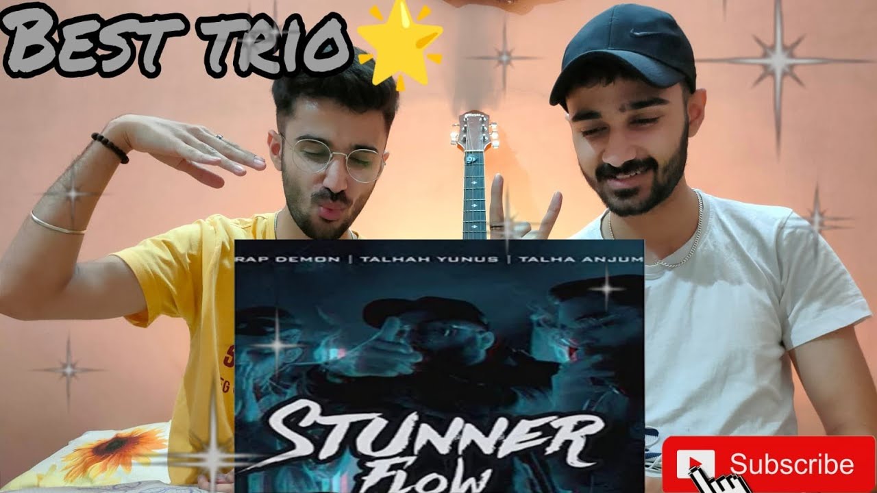 Twins react to Stunner Flow - Rap Demon | Talhah Yunus | Talha Anjum | Indian Twins React |🔥❤️
