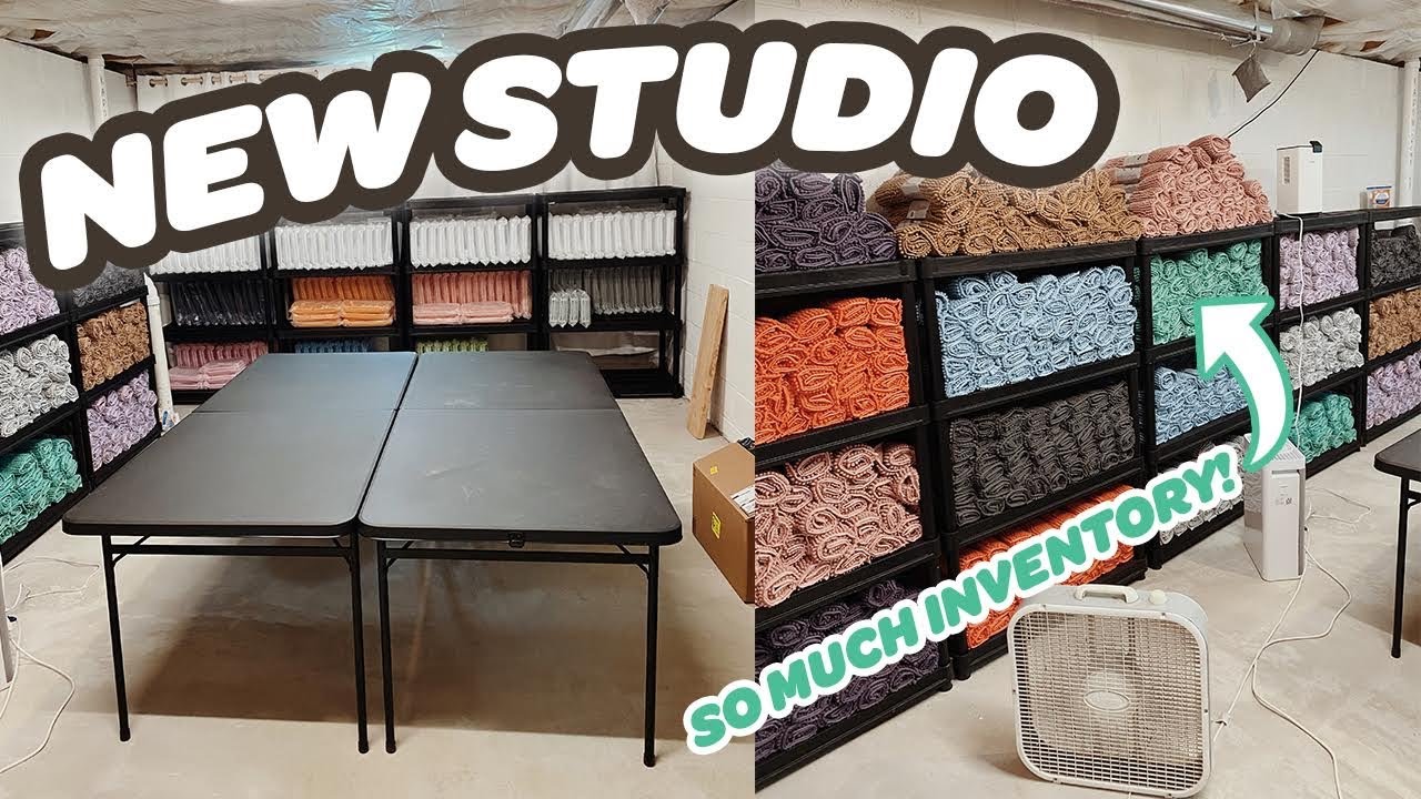 I GOT A STUDIO! 😱 STUDIO MAKEOVER