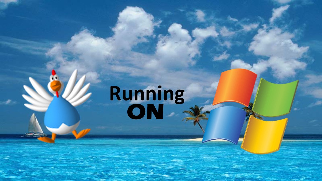 Running Chicken Invaders on WINDOWS XP?