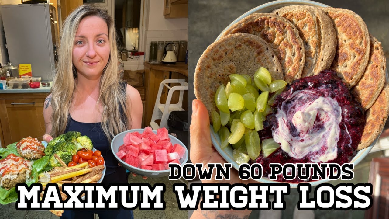 WHAT I EAT IN A DAY & Grocery Haul | Down 60 Pounds | Starch Solution