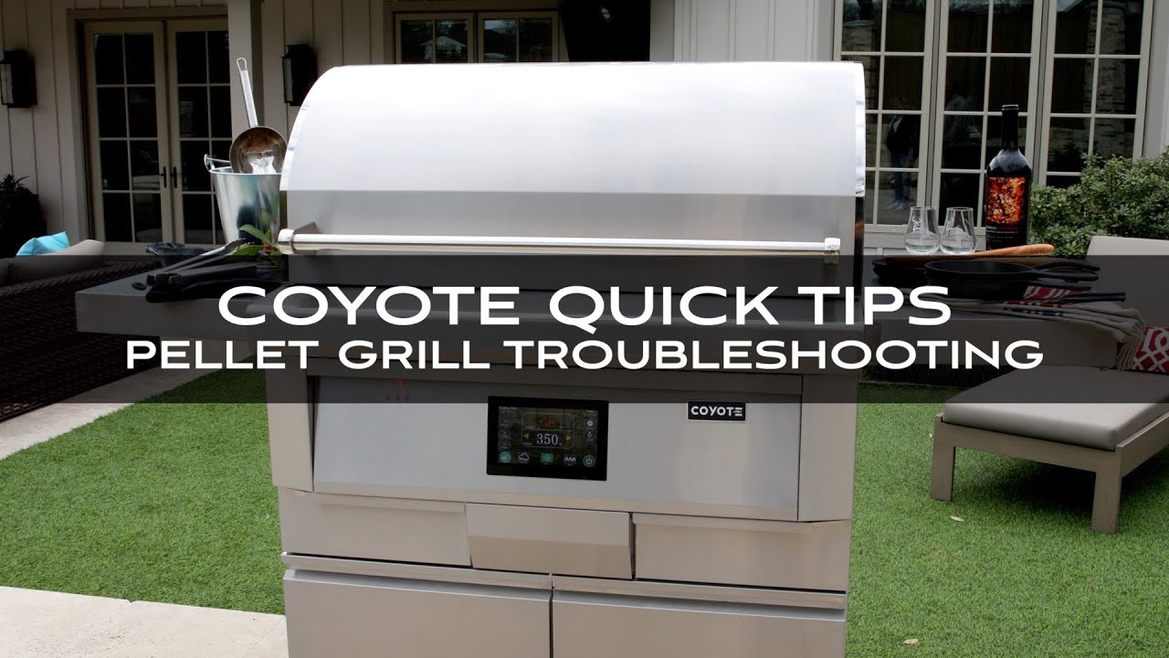 Coyote Quick Tips Pellet Grill Troubleshooting with The Outdoors Chef
