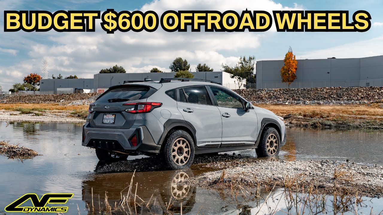 BEST WHEEL SETUP FOR 2024+ Subaru Crosstrek!
