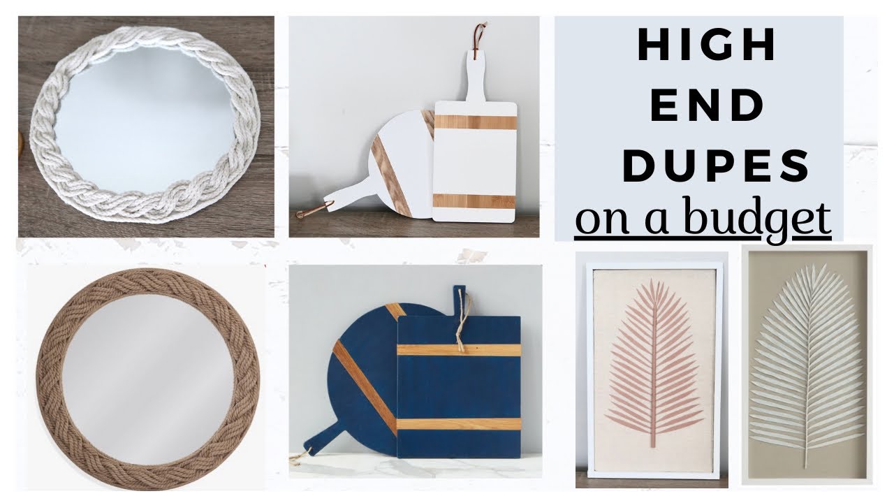 I Made High End Decor for Way Less * High End Dupes * Look For Less * BlondieNextDoor * Dossier