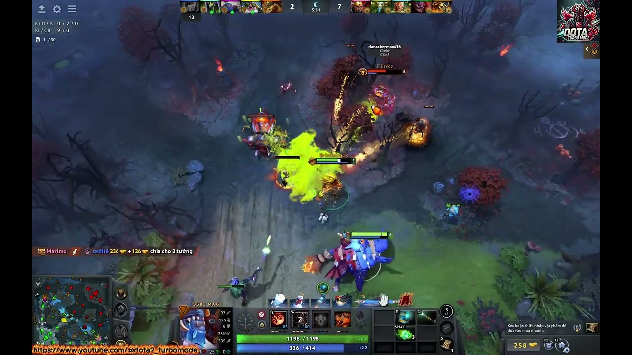[OGRE-31] Ogre Magi + Bristleback [Hardlane] vs Lion + Clinkz #DOTA2Turbo #dota2 #ogremagi
