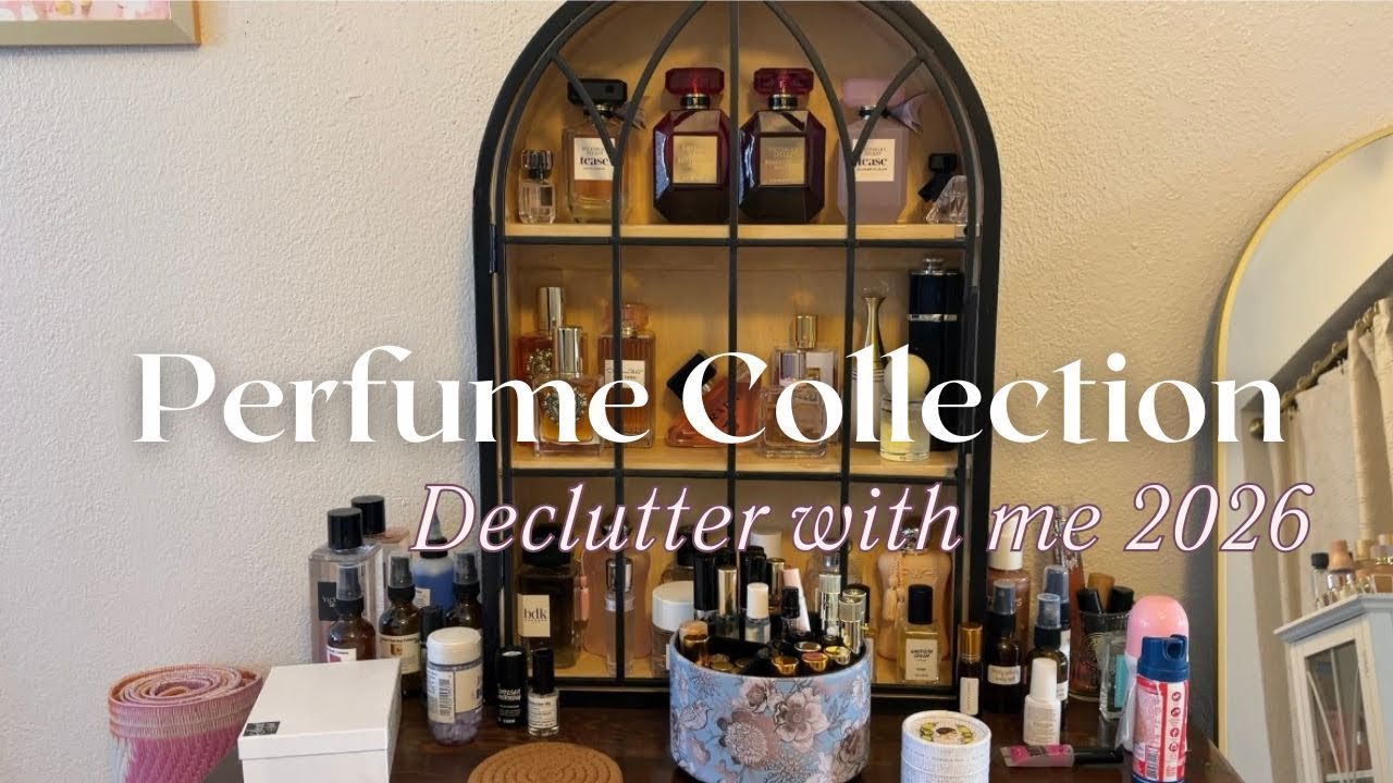 Perfume Declutter 2026 | Curating a Smaller, Intentional Fragrance Collection #perfume