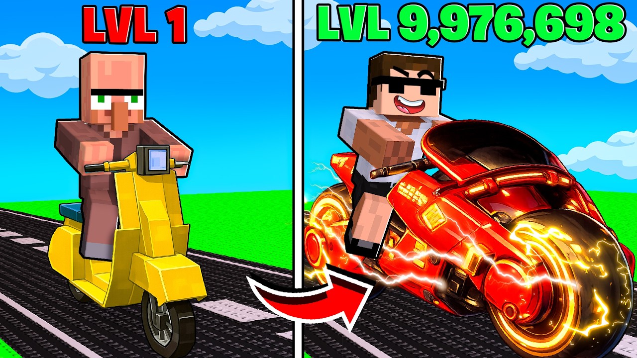I PRETENDED TO BE A NOOB THEN USED SUPER BIKE IN ROBLOX..