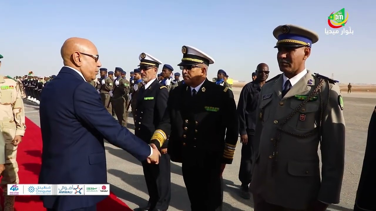 صور من وصول الرئيس غزواني إلى مدينة انواذيبومساء اليوم، والاستقبال الشعبي الذي خصصه سكان انواذيبو له