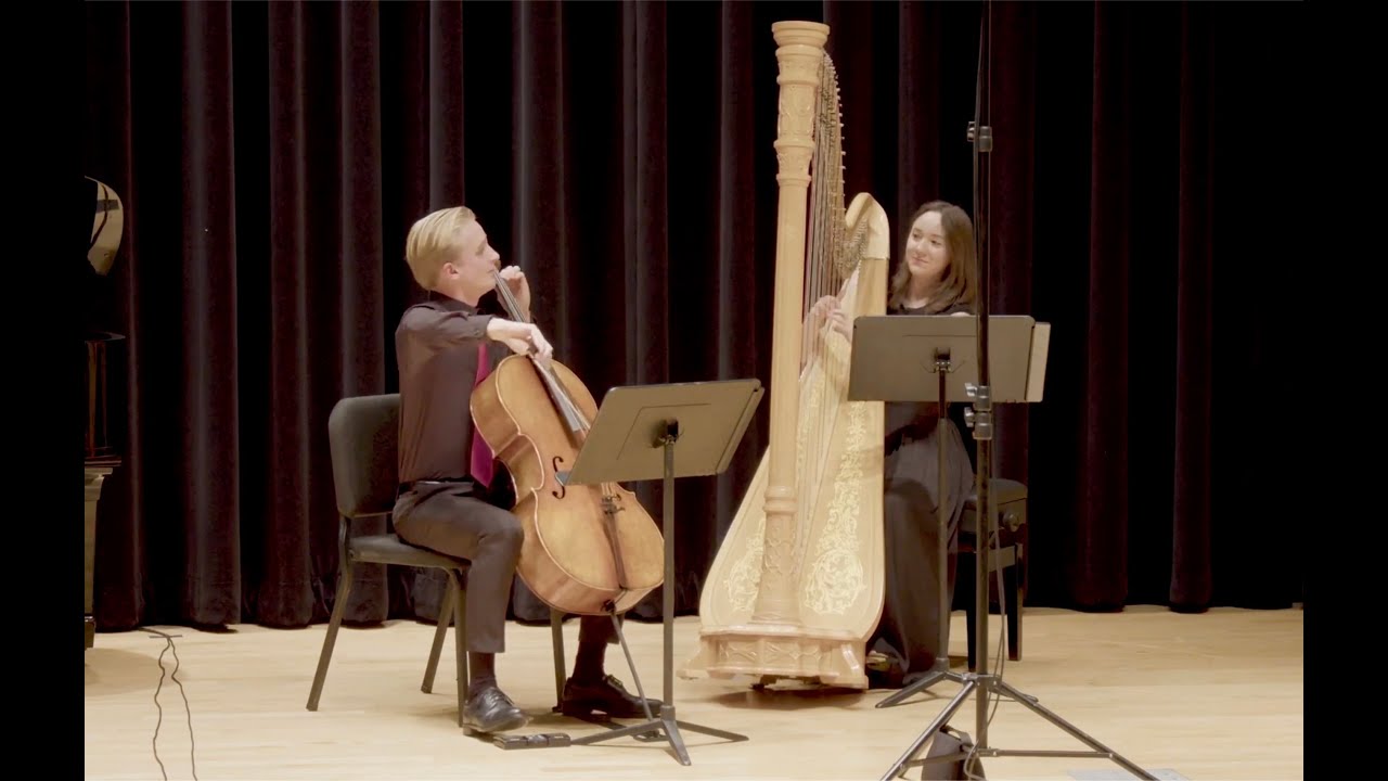 G.W. Huber: Fantasie for Cello and Harp