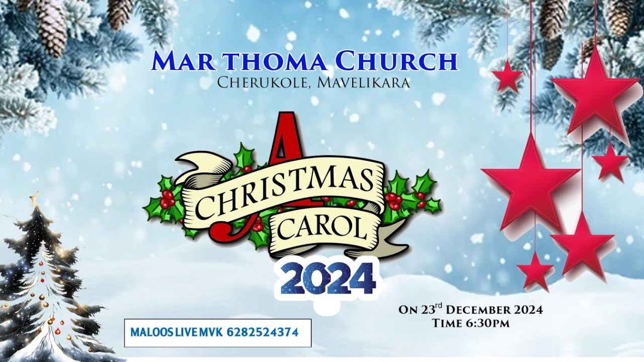 Christmas carol  2024  |  Marthoma Church Cherukole, Mavelikara