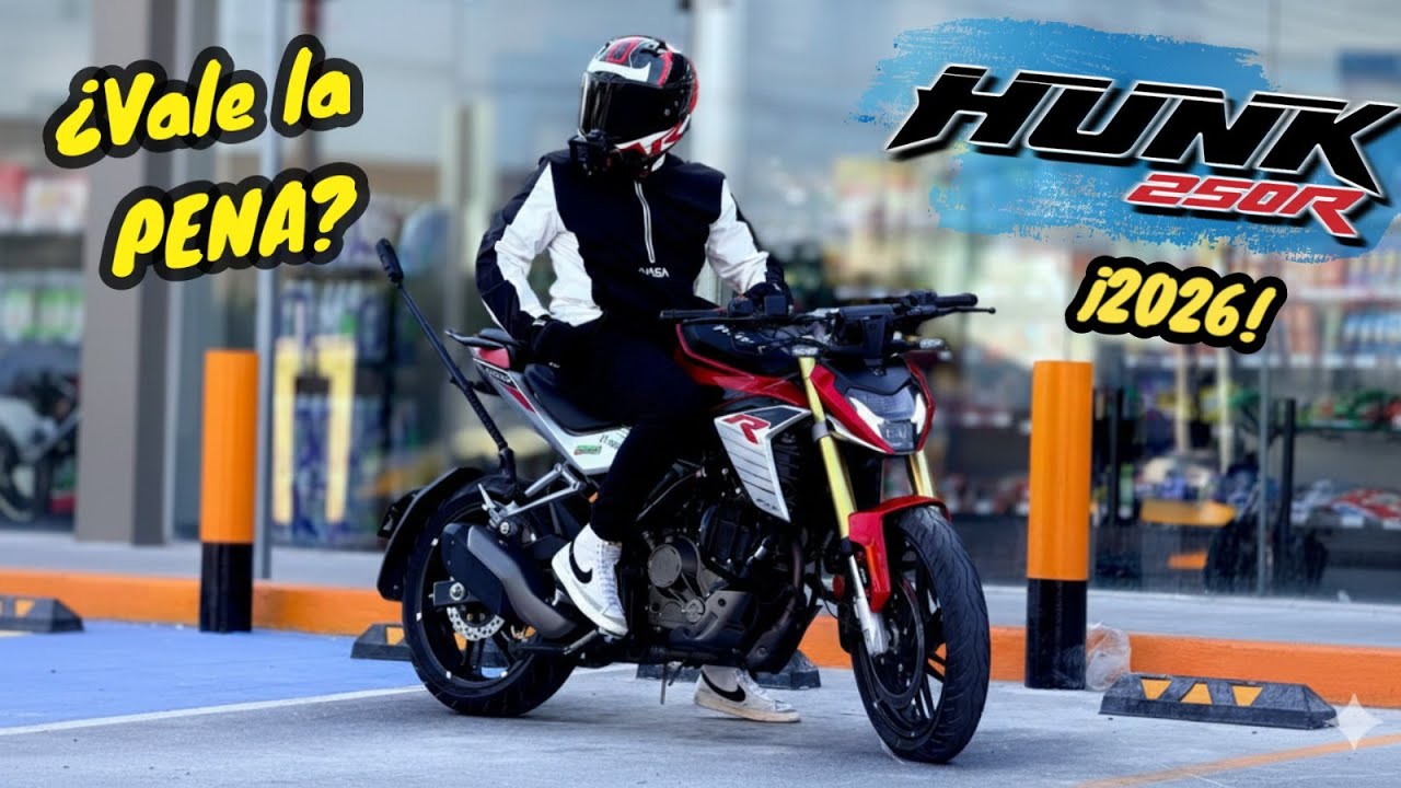 &iquest;Realmente la MEJOR 250 del MERCADO?🔥, Sacando a RODAR la HUNK 250R😳| Aguacate Motovlogs 🥑