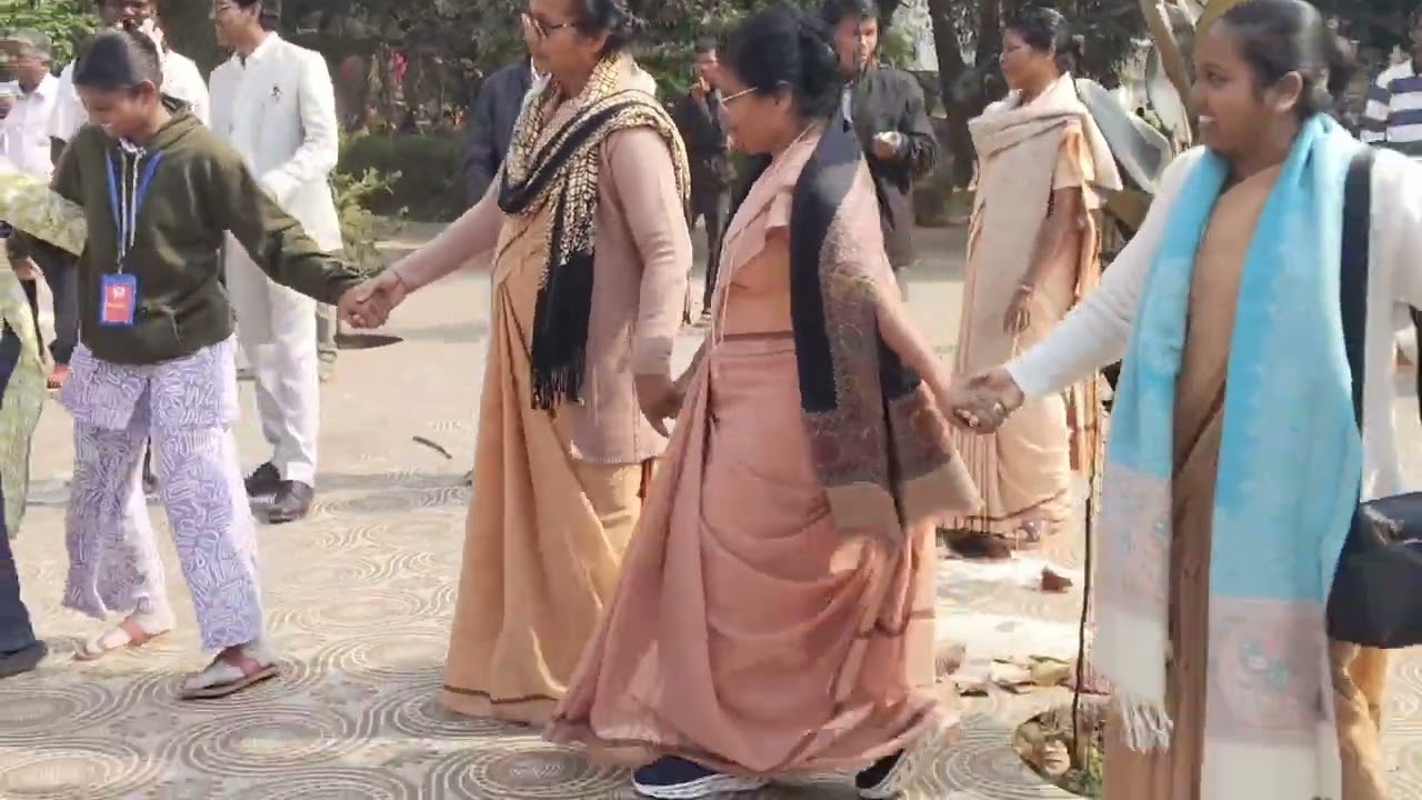 Parish parab at Sundargarh (Welcoming the guests)
