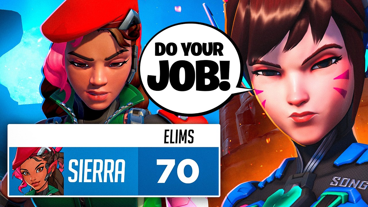 This Sierra Got 70 ELIMS And Was Still Blamed - Overwatch Spectating