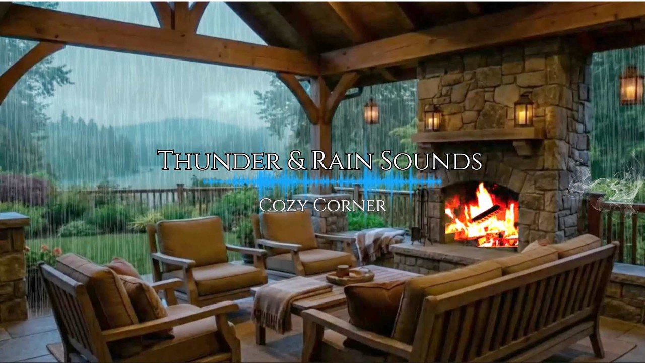 EPIC THUNDER & RAIN | Rainstorm Sounds For Relaxing, Focus or Sleep | White Noise 9 Hours