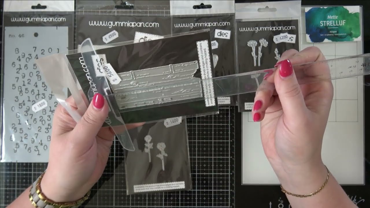 Unboxing - Gummiapan, Tim Holtz, basis ting m.m. (Reklame for Gavlhuset)