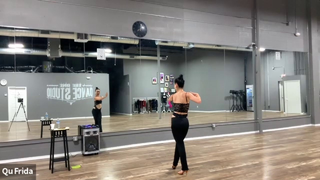 Rumba spiral 螺旋转 三步转