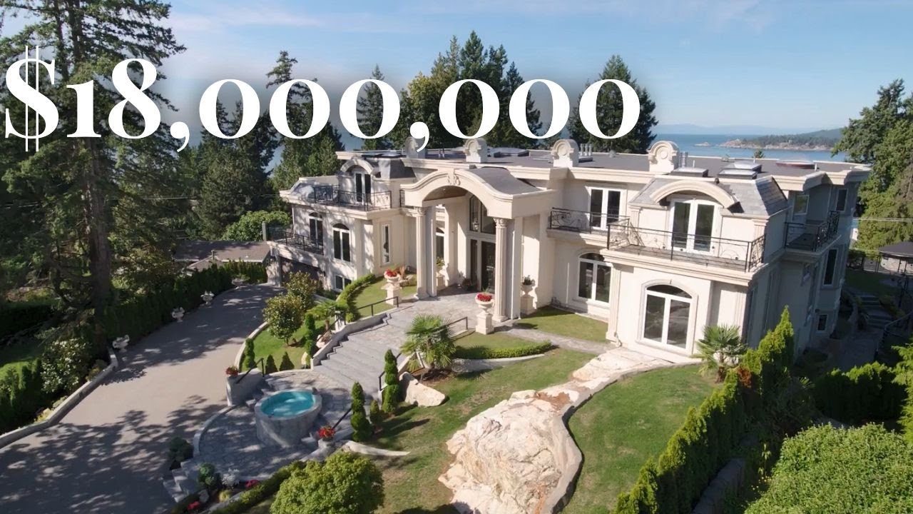💲Inside a $18,000,000 Luxury VANCOUVER MANSION | Billionaire Lifestyle 2021