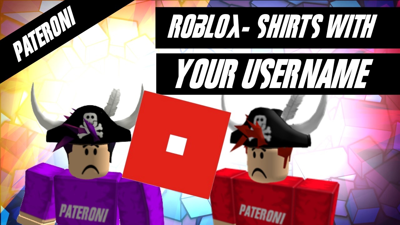 Want me to make Roblox shirt with your NAME? Tell me. [Pateroni]