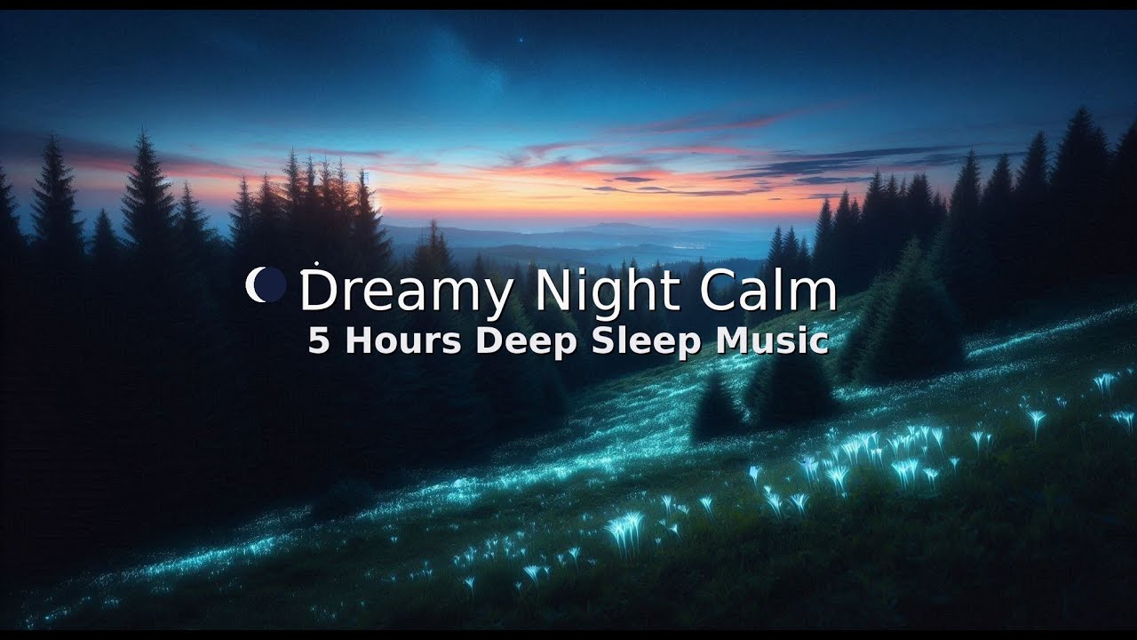 QUIET YOUR MIND: 5 Hours Twilight Forest Ridge 🌙 Deep Night Calm & Anti-Anxiety Soft Melodies 🌲