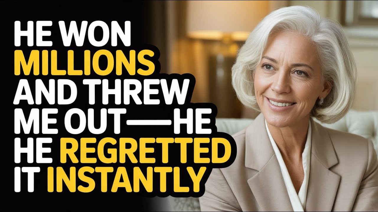 My Son Won $31 Million and Kicked Me Out—What He Discovered the Next Day Was Incredibly Shocking!