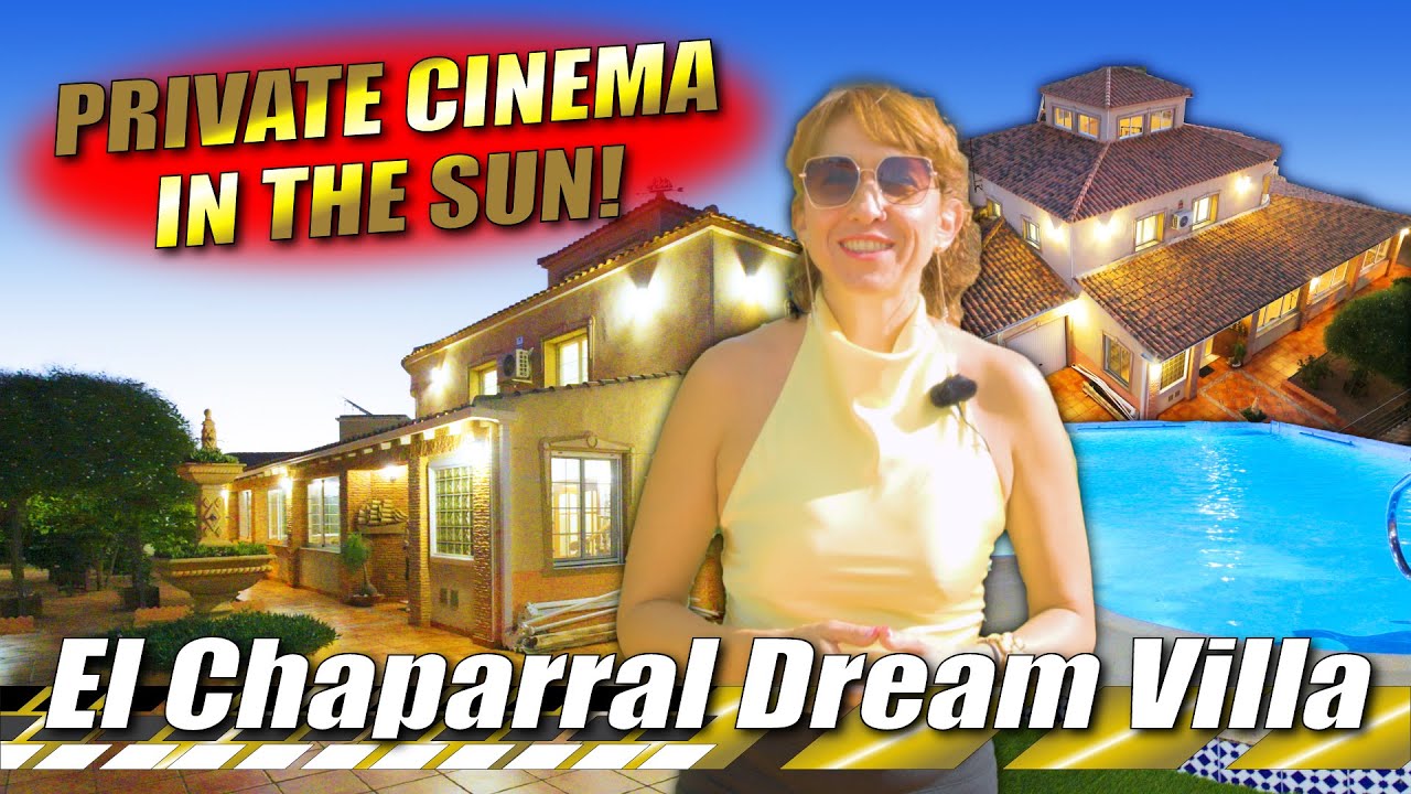 Exclusive 6-Bed Villa in El Chaparral | Cinema, Tower & Summer Kitchen | Adel Properties