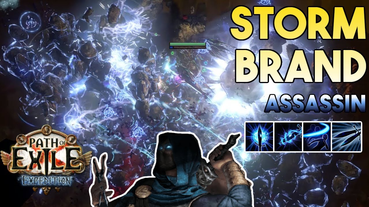 [3.16] Storm Brand Build | Assassin | Scourge | Path of Exile 3.16