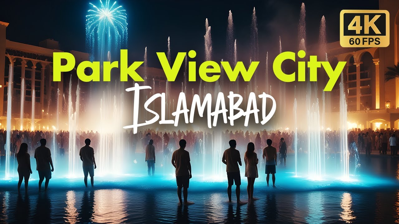 🇵🇰 Park View City Islamabad, Pakistan STUNNING Walking Tour in 4K 60FPS