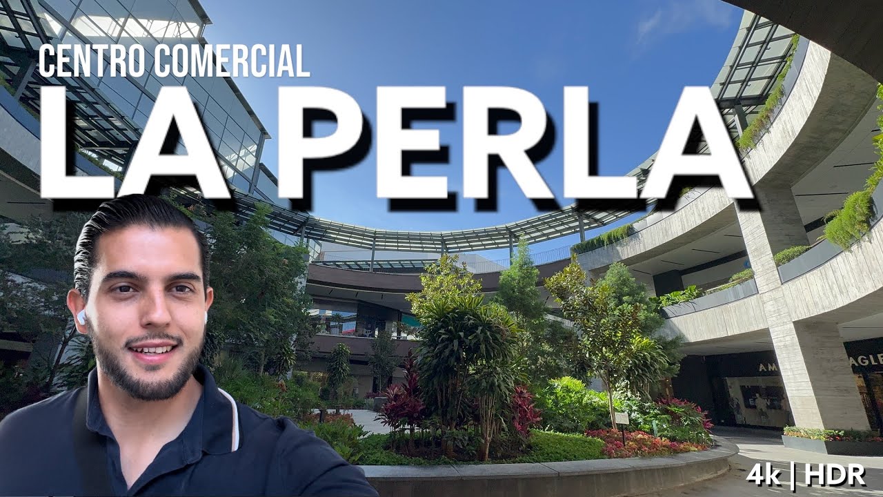 Centro comercial LA PERLA innovadora y MODERNA | 4K HDR | una de las MEJORES , por esta razón…