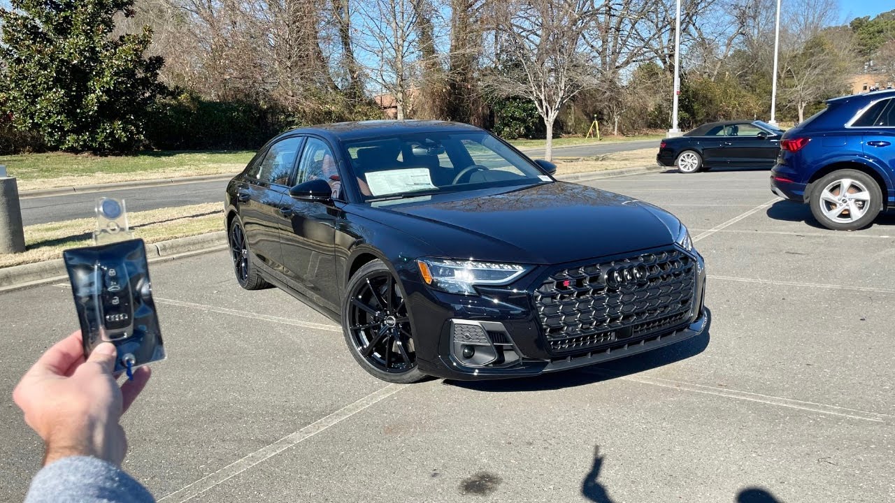2024 Audi S8 4.0T: Start Up, Exhaust, Test Drive, Walkaround, POV and Review