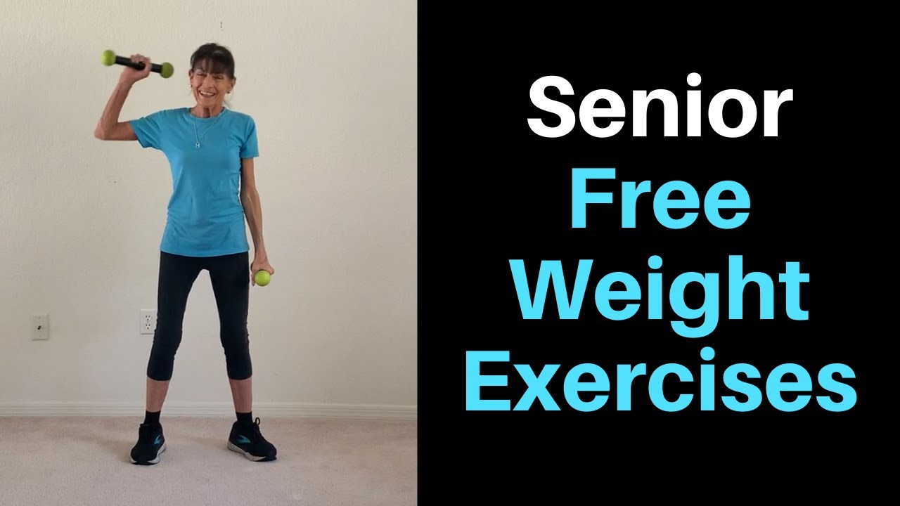 Senior Free Weight Exercises To Halt Atrophy