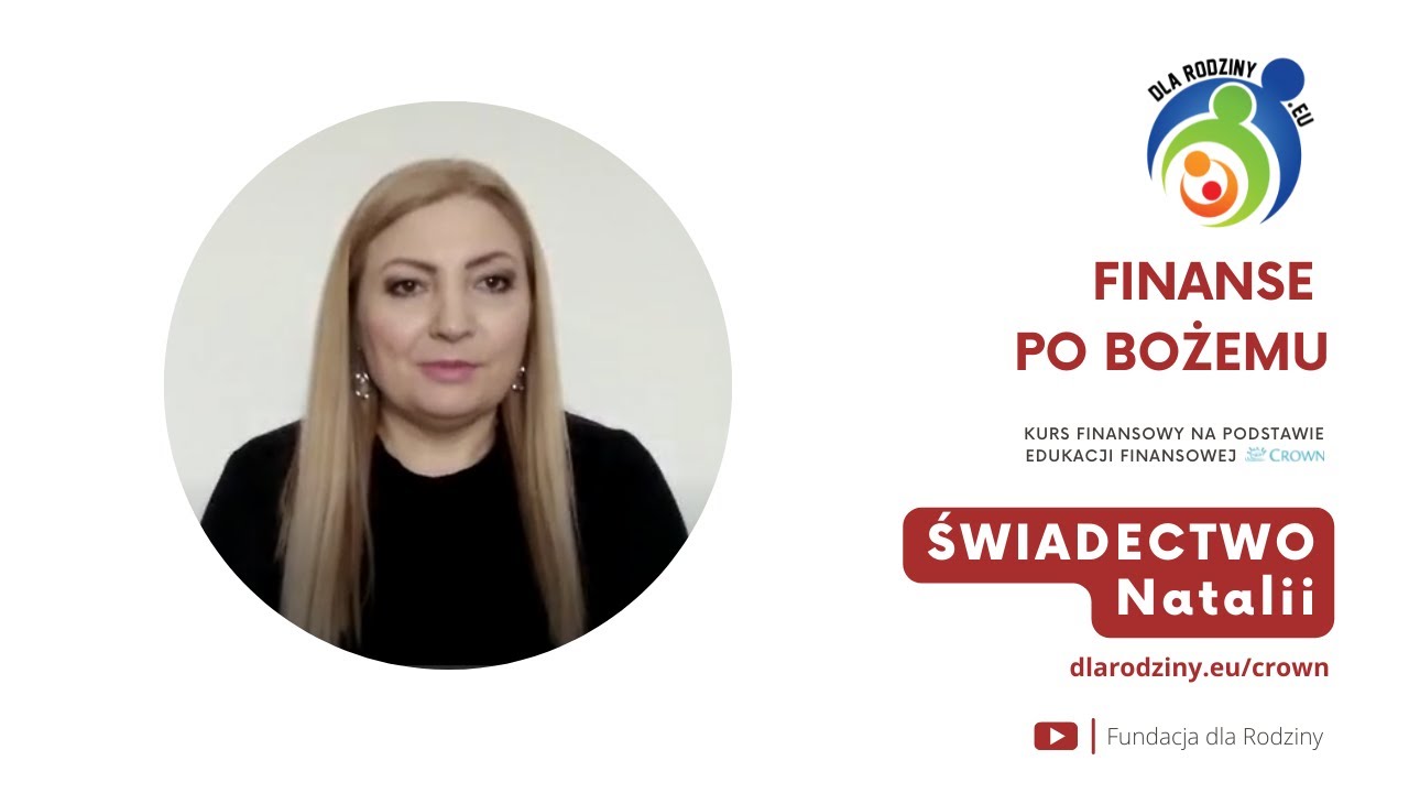 [Świadectwo Crown] Świadectwo Natalii - dlarodziny.eu/crown