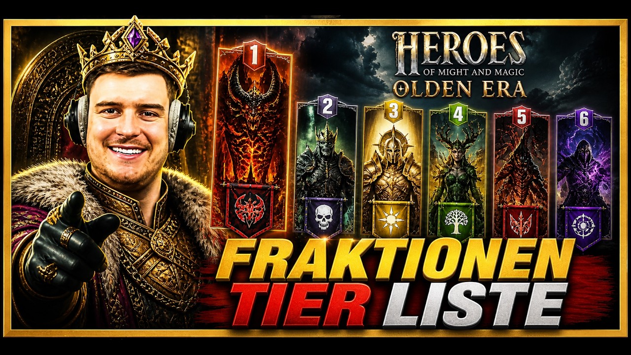 Heroes of Might and Magic Olden Era &ndash; Faction Tier List & Ranking (German) with Strengths & Weakn...