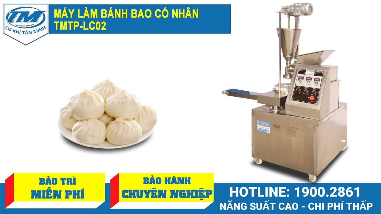 Máy làm bánh bao có nhân TMTP - LC02