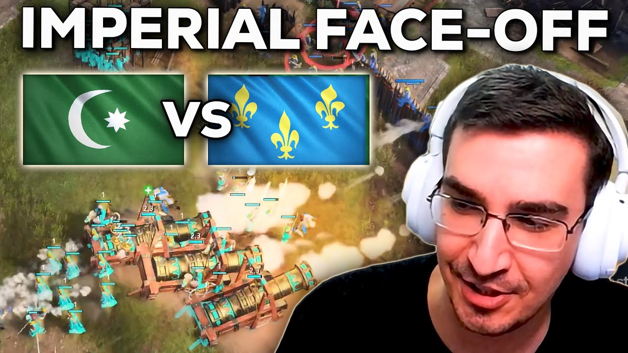 Beasty (Ottomans) vs Elyona (French) Pro 1v1 in AOE4...