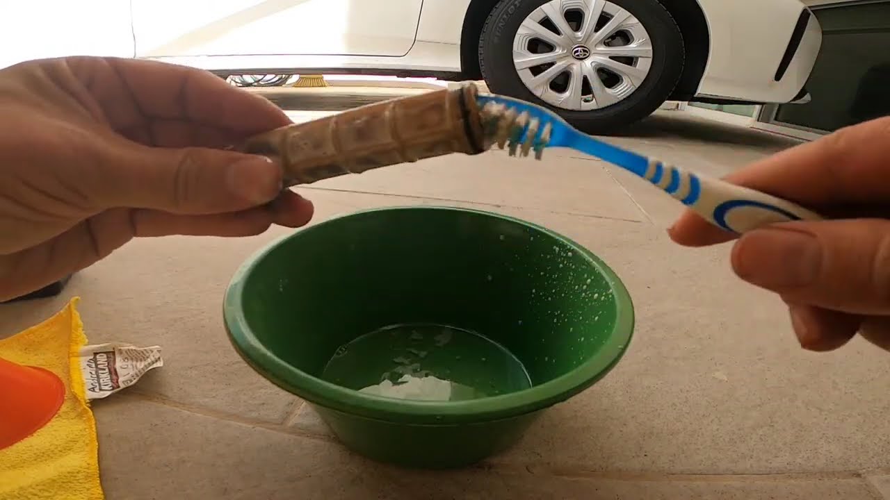 Vespa GTS oil change - Cambio de aceite