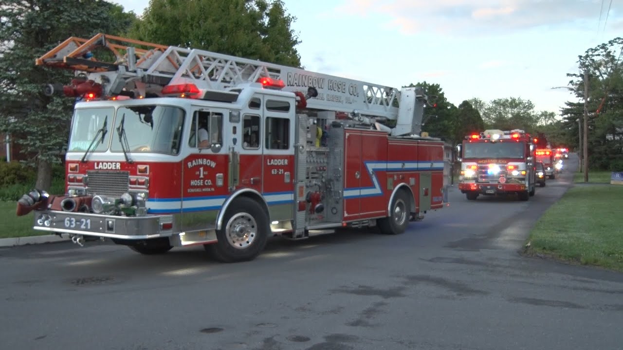 Friendship Fire Company 1 Englewood, PA Fire Truck Block Party Parade 5/23/25