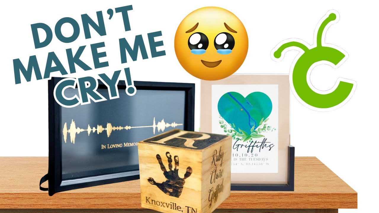 Sentimental Keepsake CRICUT Projects That People ACTUALLY Want!