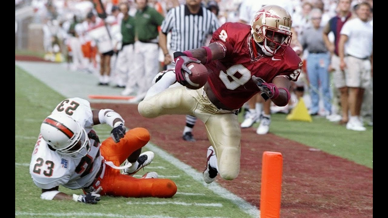 1997 Miami at #4 Florida State 1 of 1