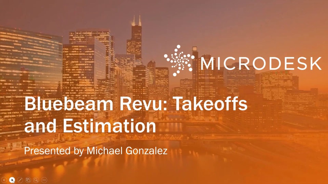 Webinar: Bluebeam Revu for Takeoff and Estimations