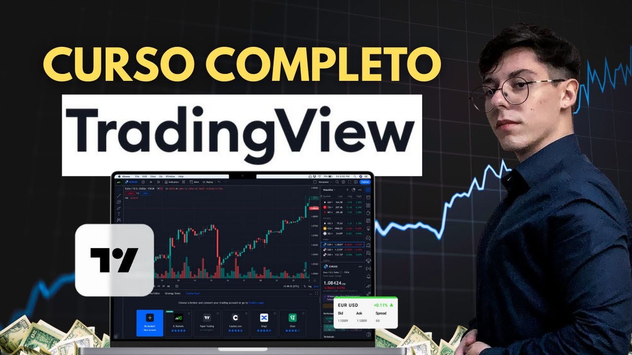 Como Usar o TradingView [TUTORIAL COMPLETO 2025] – Indicadores, Gráficos e Ferramentas!