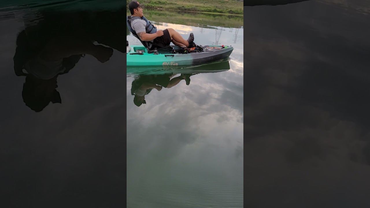 Racing the Old Town Kayaks Pedal Drive vs Powered Minn Kota