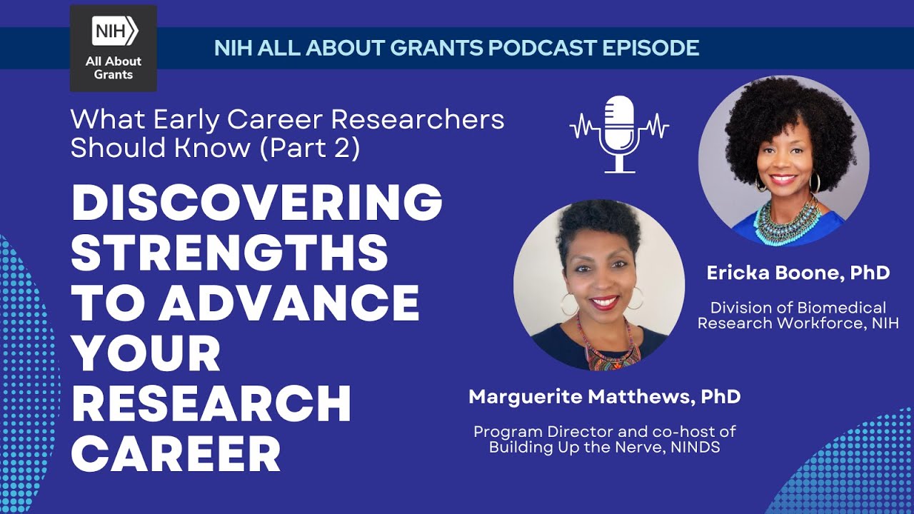 What Early Career Researchers Should Know &ndash; Discovering Strengths to Advance Your Research Career