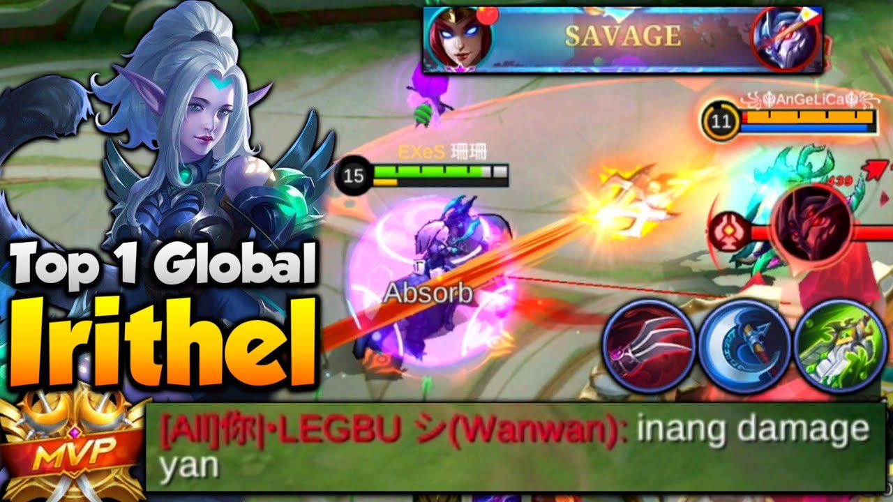 WTF DAMAGE!! Irithel Best Build for High Damage! - Top 1 Global Irithel