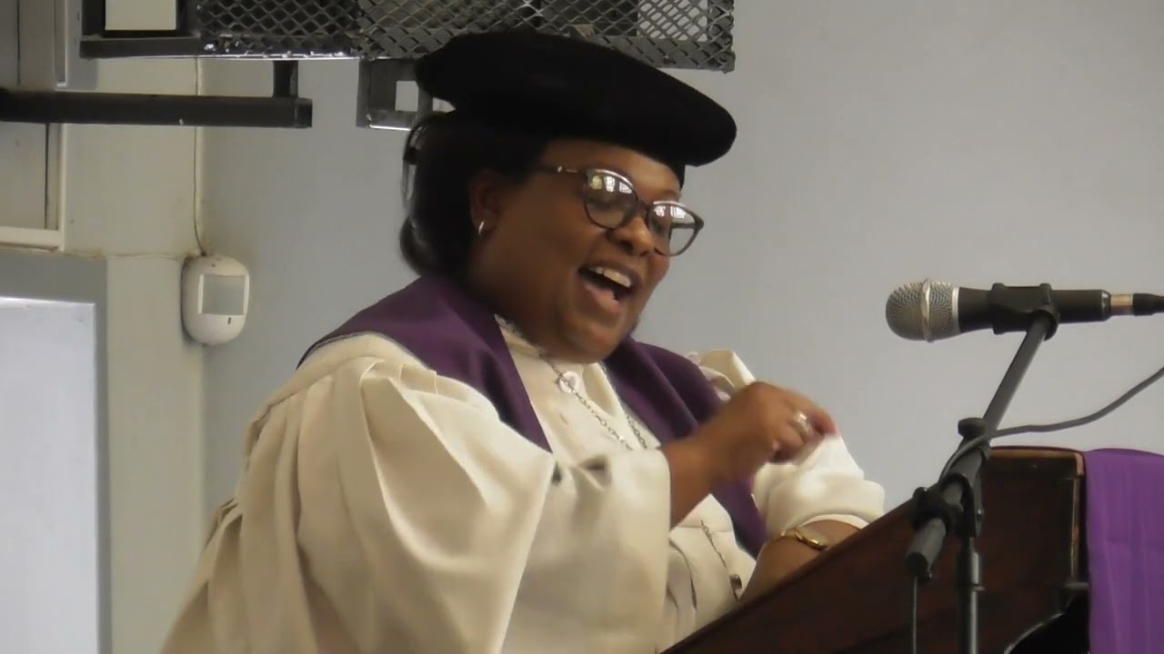 Rev. Sandra Meier, Sunday sermon & singing Posaunen 70(Ti /Gasa khoeta) & Hy wat,Grootfontein, ELCRN
