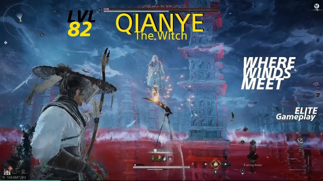 WHERE WINDS MEET - QIANYE LVL 82 BOSS BATTLE vs CRAXIX