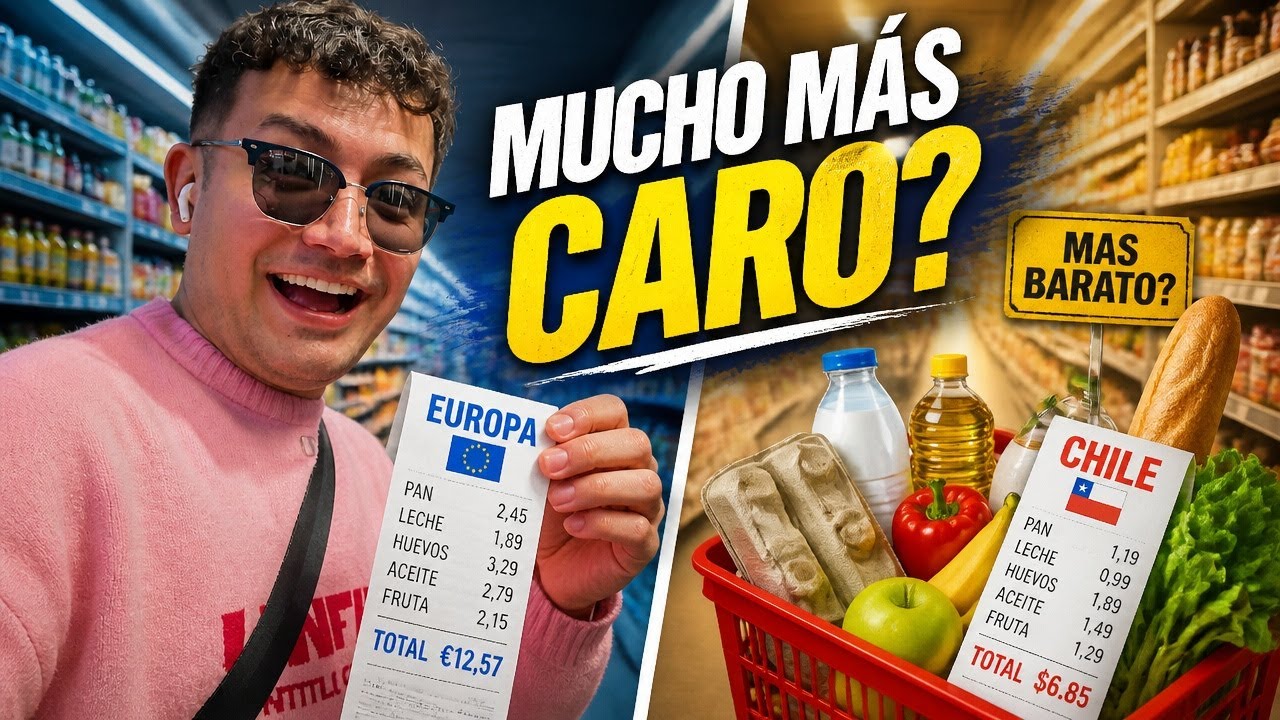 CHILENO EN SUPERMERCADO EUROPEO ¿hay diferencia de precios?