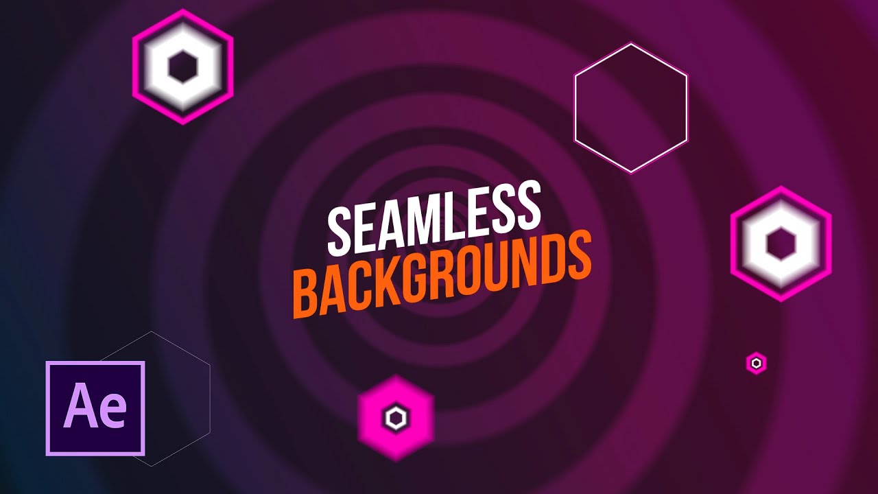 3 Seamless Motion Graphic Backgrounds in After Effects | Tutorial
