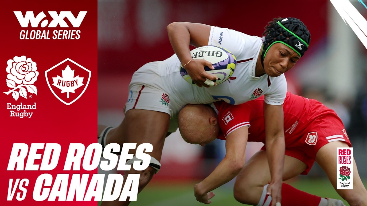 LIVE | Red Roses v Canada | Sandy Park | Exeter | WXV Global Series