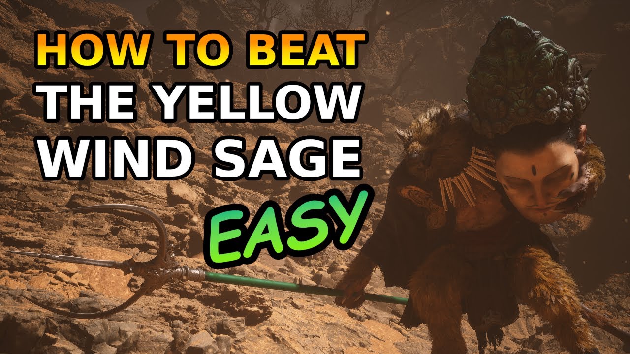 HOW TO BEAT Yellow Wind Sage EASY BOSS GUIDE &ndash; Black Myth Wukong