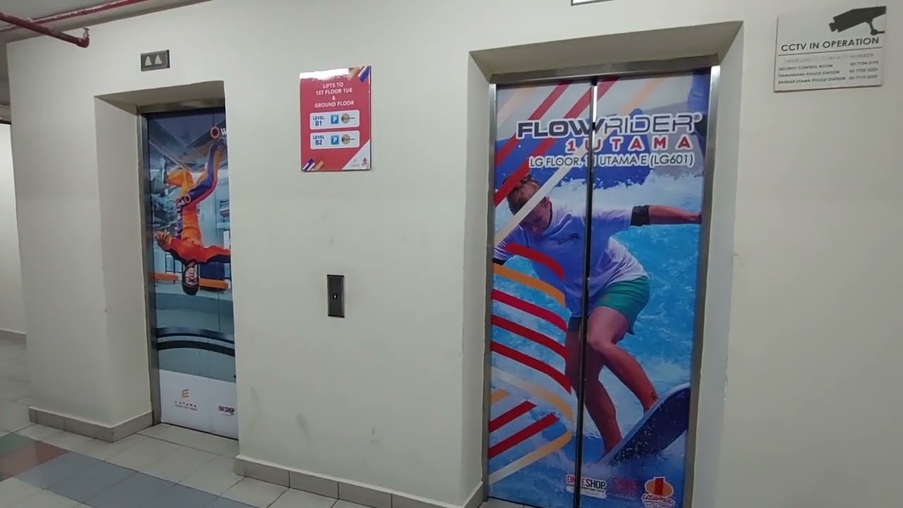 Kone Passenger Lift at One Utama (Old Wing), Bandar Utama